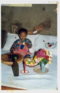 Biniam, before adoption
