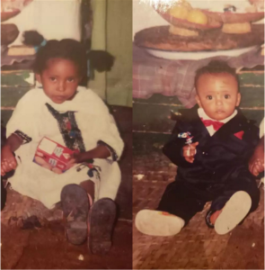 Twins before adoption